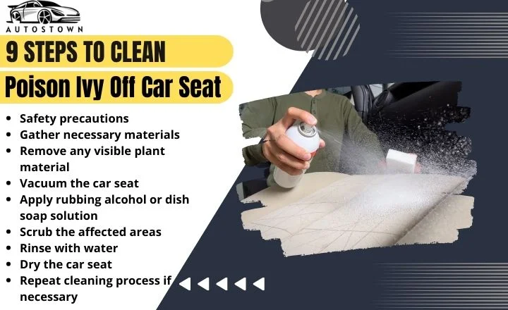 How To Clean Poison Ivy Off Car Seat